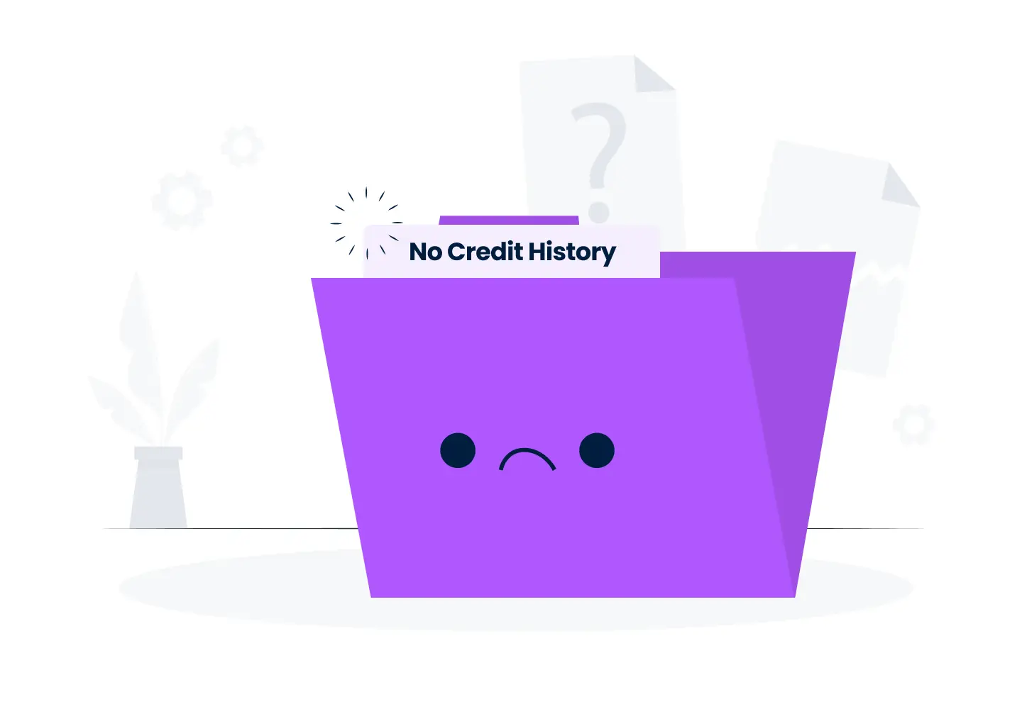how to get US home loan with no credit history
