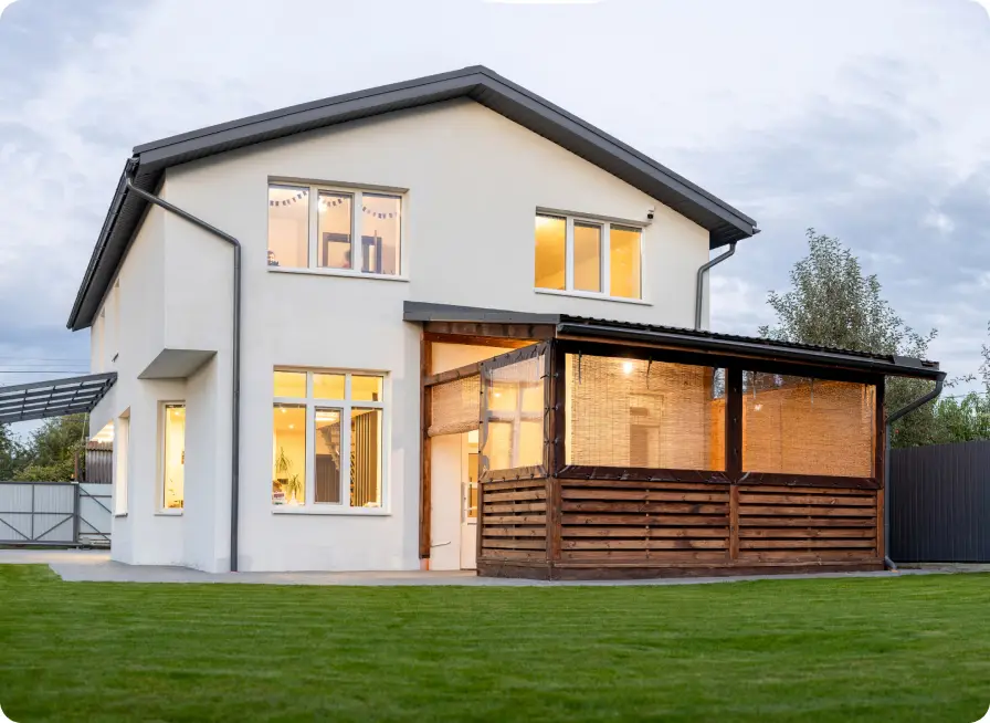 Modern house illustration